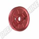 Poulie de vilebrequin en aluminium rouge pour moteurs VW (18-1073-0) - VW Type 1, S/B, Type 2 et Ghia 1961-1979