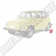 Quart de Bas de Caisse Extérieur Gauche, Section Arrière pour VW 181, 08/1969-12/1979