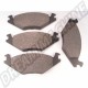 Jeu de plaquettes de frein avant, 17,3 mm, pour VW Golf/Jetta (1983-1992), Kelsey-Hayes