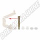 Boulon de pivot de tringlerie de vitesses - VW Golf/Jetta 1.6-1.8 08/83-12/92