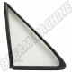 Vitre et Joint de vitre fixe de porte avant droite pour Volkswagen Golf Mk2 et Jetta 2 (1984-1987)