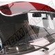Casquette de Pare-Brise en Aluminium et Plexiglass Rouge pour Combi 1967-1979