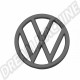  Sigle Rond Noir pour Capot Avant Volkswagen Coccinelle, Compatible à partir de 10.95