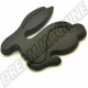 Badge "Rabbit" Noir Mat pour Volkswagen Golf, Tous Modèles