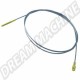 Câble d'Embrayage Conduite à Gauche pour Combi 08/67-07/71, Longueur 3200 mm