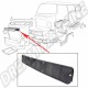Grille Moustiquaire Plastique pour Calandre VW Combi Bay Window T2b, 1973-1979