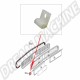 Support de Trappe d'Air Frais pour VW Combi T2 Bay Window, 1968-1979