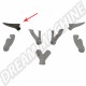 Buse d'air frais pour VW Bus T2, Côté Gauche, d'occasion, Pièce d'Origine VW (1967-1979) 211259237