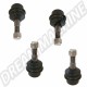 Kit 4 Rotules de Suspension (2 Inférieures et 2 Supérieures) Combi T2 8/67>4/79 Classic Line 1er Prix Ø 48.1mm 