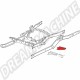 Renfort de Châssis Arrière Gauche Volkswagen Combi T2 08.67-07.79