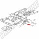 Cornière/Renfort Avant Gauche ou Droite pour VW Combi Bay Window 08/1968-07/1979