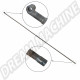 Tringlerie de vitesses arrière pour Volkswagen Combi Bay Window T2A (08/1967-07/1971)