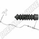 Soufflet de Bout de Câble de Chauffage en Élastomère, VW Combi T2 et T25, 1.6-2.0, 08/67-07/82