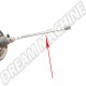 Tige de Poussée Servofrein 211721291A pour VW Combi Bay Window 68-79 & Kombi Brésil 75-2013
