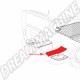 Tôle support de joint tour moteur pour T2 1950-1967 - Droite (Silver Weld Through, Référence 211813168) et kombi bresil