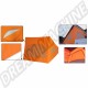 Toile de toit Westfalia 8/1973-7/1979 Orange 3 fenêtres