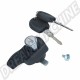 Poignée de Serrure Noire de Hayon Arrière pour VW Combi 08/71-07/79