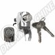 Poignée de Serrure Chromée de Haute Qualité pour Hayon Arrière VW Combi 08/66-07/71