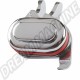 Verrou droit vitre coulissante avant Combi Split VW T1 '50-'67, Kombi Brésil '75 - Chrome