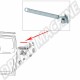 Ressort de Charnière Centrale pour Porte Coulissante - Volkswagen Combi 08/67-07/79, Transporter T25 05/79-08/92