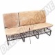 Rembourrage d'assise banquette du milieu pour VW Combi 55-63 (Réf. 211883373)