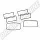 Kit de 6 joints de vitre pour Combi 1973-1979 (Bay Window)