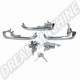  Kit Poignées Extérieures Volkswagen Combi T2 08/68-07/71 avec 2 Clés