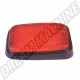 Réflecteurs Latéraux Arrières Rouge / Noir Modèle US pour VW Combi (1968-1979) - La Paire - Référence 211945363B