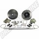 Kit Frein à Disques Arrière 22-2870-0 pour Volkswagen Coccinelle et Karmann, à partir de 1967-4X130