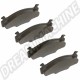 Jeu de plaquettes de frein avant 15.0 mm pour VW Coccinelle 1956-1967, compatible avec kit de frein à disque 5 x 205, référence 22-2892-0