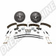 Kit de réfection de frein avant complet pour Volkswagen Coccinelle 1302/1303 Berline et Cabriolet