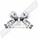 Kit Conversion de Frein à Disque Avant pour Volkswagen Coccinelle 1302/03 avec Étrier Wilwood de Haute Qualité et Disque Strié et Percé