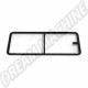 Vitre coulissante centrale gauche Volkswagen Combi T2 Bay '68-'79, verre clair, cadre noir