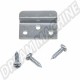 Support de verrou de porte d'armoire Westfalia avec vis - DM9450