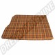 Housse de Mousse Orange Westfalia pour Lit 3/4 avec meuble de côté sur Compartiment Moteur 1973-1979