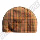 Housse de roue de secours en tissu Westfalia Rouge/Orange pour Combi 08/1967-07/1979