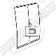 Kit de 9 joints de portes battantes pour Combi T2 50 -> 07/67 et Kombi Brésil
