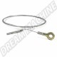 Câble d'accélérateur pour Volkswagen Coccinelle et Karmann de Longueur: 2630 mm 10/52 - 07/57