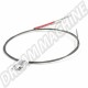 Câble de chauffage 1956-1962 de levier vers les échangeurs - Volkswagen 3670mm, 144.49"