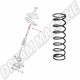 ressort de pression de levier de vitesse pour VW Transporter T25 (1979-1992) et LT (1976-1996).