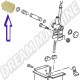Soufflet sur axe de pivot du levier de vitesse pour VOLKSWAGEN Transporter (82-92)