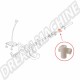 Croisillon Central sur Commande de Boîte de Vitesses Manuelle pour VW Transporter T25, 1982-1992