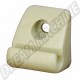 Clip blanc de pare-soleil pour Volkswagen Transporter 05/79-07/92 (vendu à l'unité)