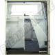 Moustiquaire de Porte Coulissante VW T25 avec Fermeture Éclair, Marron