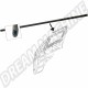 Guide de Vitre en "U" 281837709 pour Porte Avant Gauche ou Droite, Volkswagen Transporter 80-92, Golf 1 Berline & Caddy Pick-up