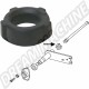 Silentbloc Crénelé de Suspension Arrière pour Volkswagen / Porsche 356 (1959-1965) et 924