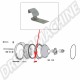 Clip de phare 311941125A pour 181 et Combi, 68->73, 1967-1973