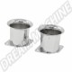 Ensemble de Cornets / Cônes pour HPMX et IDF, Hauteur 57mm, Chrome, 2 Pièces, Réf. 43-6050-0