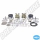 Kit Complet de 2 Carburateurs Double Corps 44 mm EMPI HPMX pour Moteurs VW Type 1