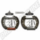 Kit mâchoire de frein complet prémonté avec cylindre, 180 mm, pour Derby, Golf, Polo, Scirocco, Jetta